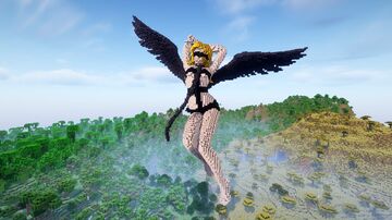 Minecraft Angel |SMT| Statue Minecraft Map & Project