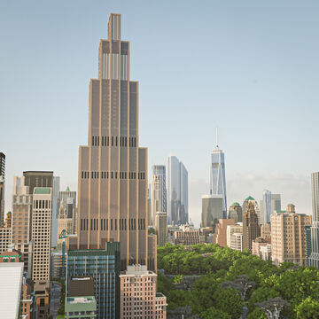 270 Park Avenue (0.6 scaled version) Minecraft Map & Project