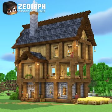Medieval House Minecraft Map & Project