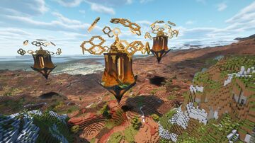 Levitating Bee Farm Minecraft Map & Project