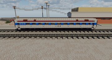 P42 Amtrak 4-Unit Train Set 1:1.5 Scale (FREE DOWNLOAD AVALIABLE AMTRAK COACH CAR ONLY) Minecraft Map & Project