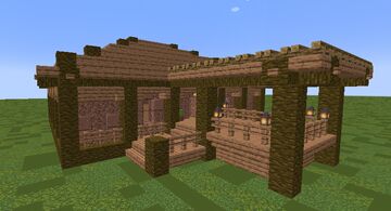 Big Jungle House Minecraft Map & Project