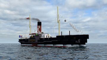 S.S. Satellite (1848) - Cunard's first tender Minecraft Map & Project