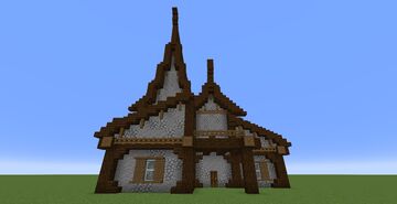 Medieval Starter House Minecraft Map & Project