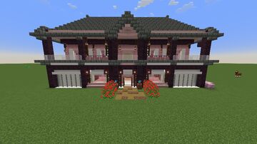 Simple Cherry Mansion Minecraft Map & Project