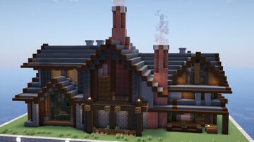 Cozy Mansion Minecraft Map & Project