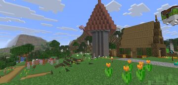 My (unfinished) Survival world! part one Minecraft Map & Project