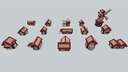 15x Cherry House Pack Bundle [Simple vanilla variants] + DOWNLOAD Minecraft Map & Project