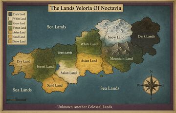 The Lands Of The Veloria Noctavia Minecraft Map & Project