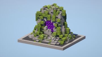 Ruined portal Minecraft Map & Project