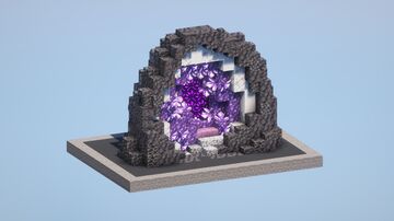 Amethyst portal Minecraft Map & Project