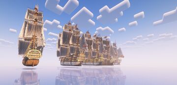 Ships historically accurate Minecraft Map & Project