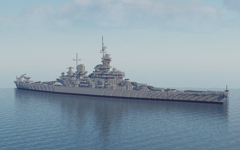 USS Iowa BB-61 (Full interior)