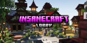 InsaneCraft - Lobby/Hub Map #8 Minecraft Map & Project