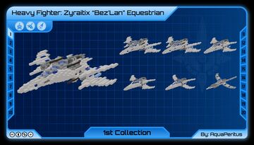Heavy Fighter: Zyraitix "Bez'Lan" Equestrian (1st Collection) Minecraft Map & Project