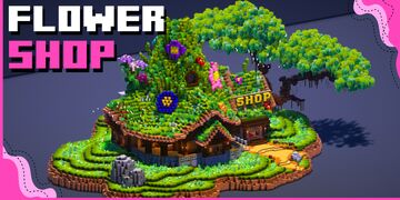 Flower Shop Minecraft Map & Project