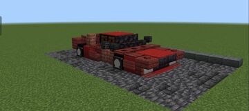 Ferrari 288 GTO (2:1 scale) Minecraft Map & Project