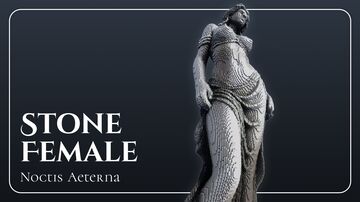 Stone Female Statue | Free Download Minecraft Map & Project