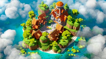 Blazing Lobby Minecraft Map & Project