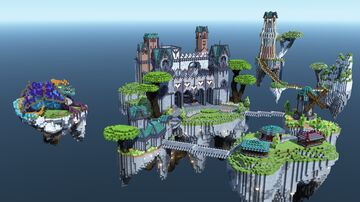 Medieval Islands Castle Spawn | 1.20 | Hub | Lobby | Minecraft Map & Project