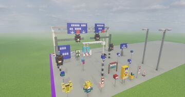 DreamWanderer's Basic Netherlands road signs pack Minecraft Map & Project