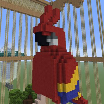 the parrot cage Minecraft Map & Project