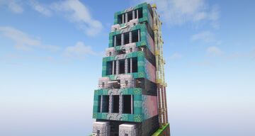 Cyberpunk Apartments 1.21.4 Minecraft Map & Project