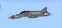 F-4F KWS LV (ICE) Phantom II (1.5:1 scale) Minecraft Map & Project