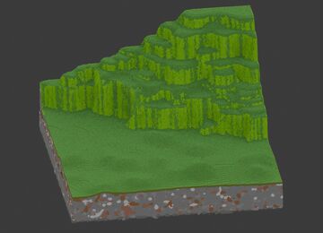 Custom Slime Map 500x500 Blocks Minecraft Map & Project