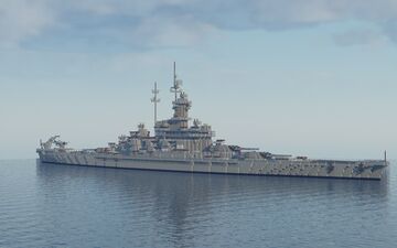 USS Alabama (BB-60) (full interior) Minecraft Map & Project