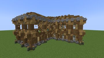Wood House Schematic 1 Minecraft Map & Project