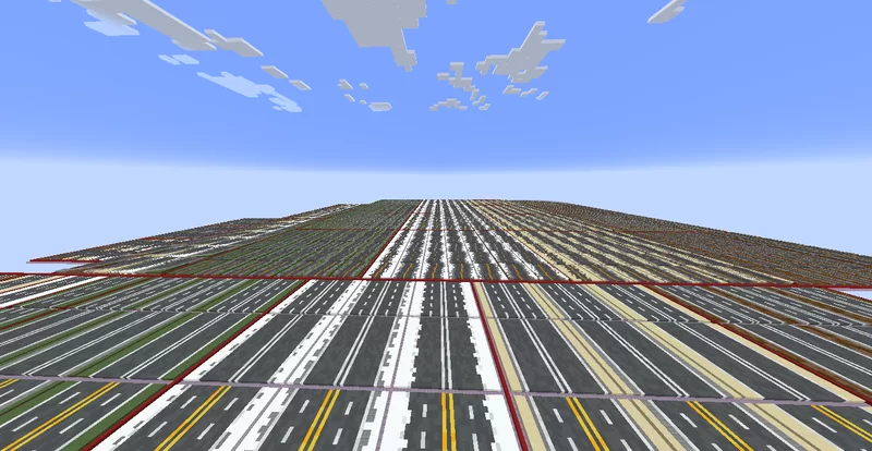 Minecraft Roadpro Pack of roads Minecraft Map