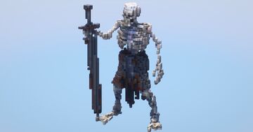 Skeleton small Minecraft Map & Project