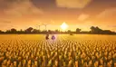 Grave in the Wheat Field