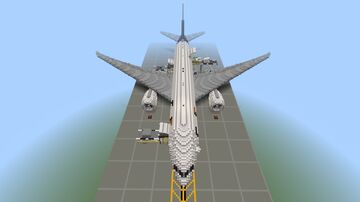 GIANT 777f fedex 3:1 being loaded Minecraft Map & Project
