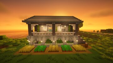 Pale Oak Survival Base +Tutorial 🏡#81.3 Minecraft Map & Project