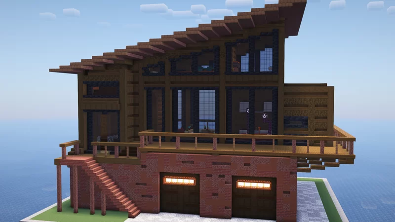 Brick House Minecraft Map