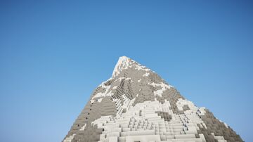 0 effort ( maybe ) Mount Everest Map [1.21.1] Minecraft Map & Project