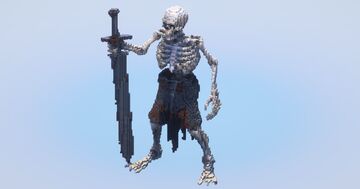 Skeleton Minecraft Map & Project