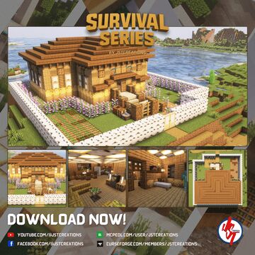Survival Filo House #25 (Achievements On) Minecraft Map & Project
