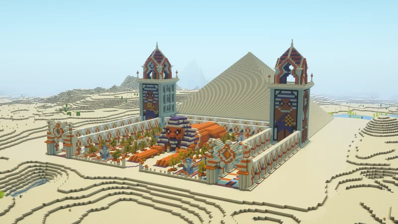Desert Temple Overhaul Minecraft Map