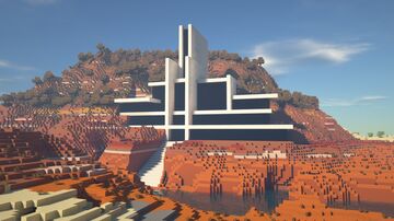 Mountain Modern House Minecraft Map & Project
