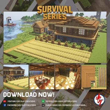 Survival Filo House #26 (Achievements On) Minecraft Map & Project