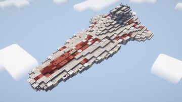 Star Wars: Maelstrom-class battlecruiser (1:50) Minecraft Map & Project