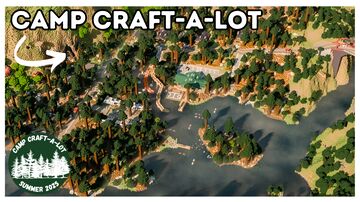 Minecraft Summer Camp - Camp Craft-A-Lot Minecraft Map & Project