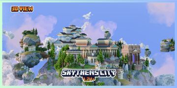 [1.19 to 1.21] Hub - Skythens City - 300 x 300 Minecraft Map & Project