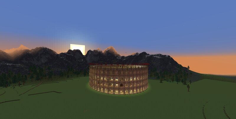 Schematic of Roman Colosseum