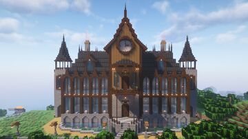 Pera Mansion | Pera city Survival | Free for a limited time| Limited Time Discord server link down below Minecraft Map & Project