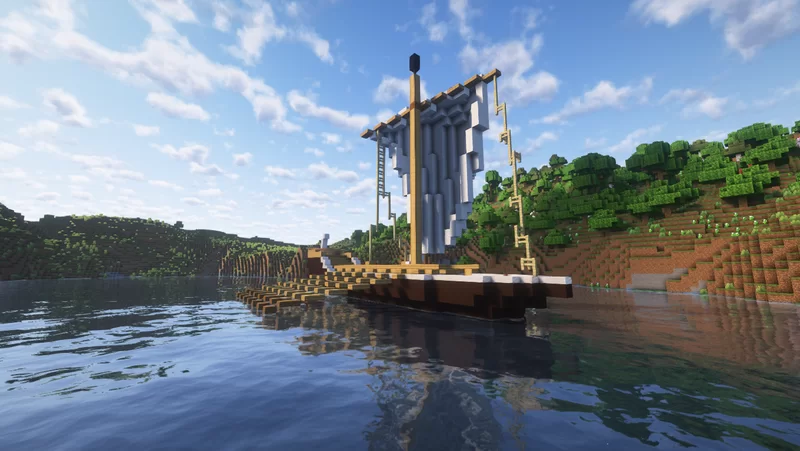 The galley in-game.