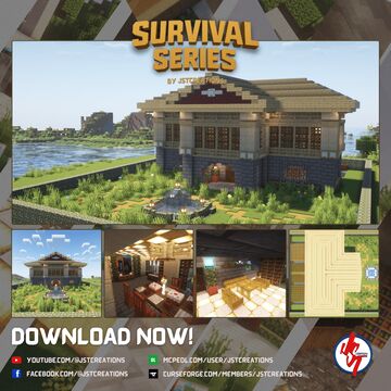 Survival Filo House #29 (Achievements On) Minecraft Map & Project